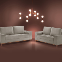 CONJUNTO SOFA 3 E 2 LUGARES 