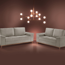 CONJUNTO SOFA 3 E 2 LUGARES 